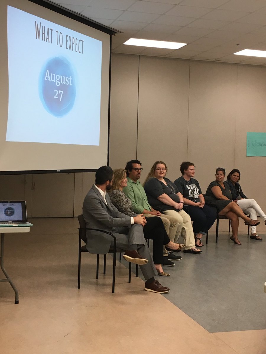 GCS_English's tweet photo. Want to know what to expect on the first day of teaching? Ask a teacher!
#teacherpanel to answer all of those #burningquestions #beginningteachers of @GCSHighSchools #gcstips https://t.co/S6tNOApNY0