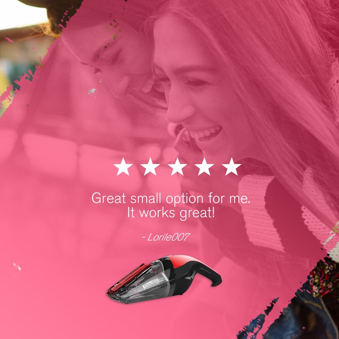 Unexpected messes are no match for our Quick Flip Hand Vacuum! Don’t take our word for it, Lorile007 gave it five stars. ★ ★ ★ ★ ★ You can get yours here, bit.ly/2vegivy #DirtDevil #LiveNowCleanLater #QuickFlip