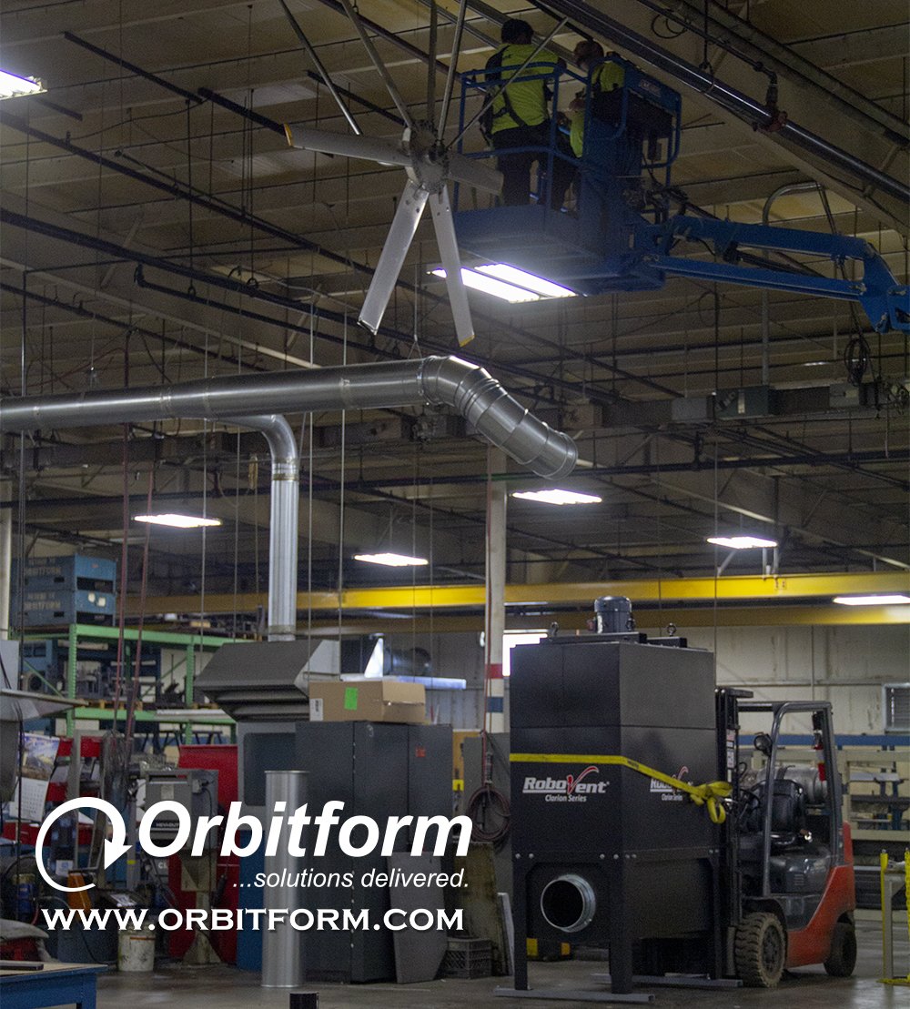 Orbitform's tweet image. Continuous Improvement Project—creating a healthier work environment, on the shop floor.
orbitform.com
#manufacturing #orbitform #assembly