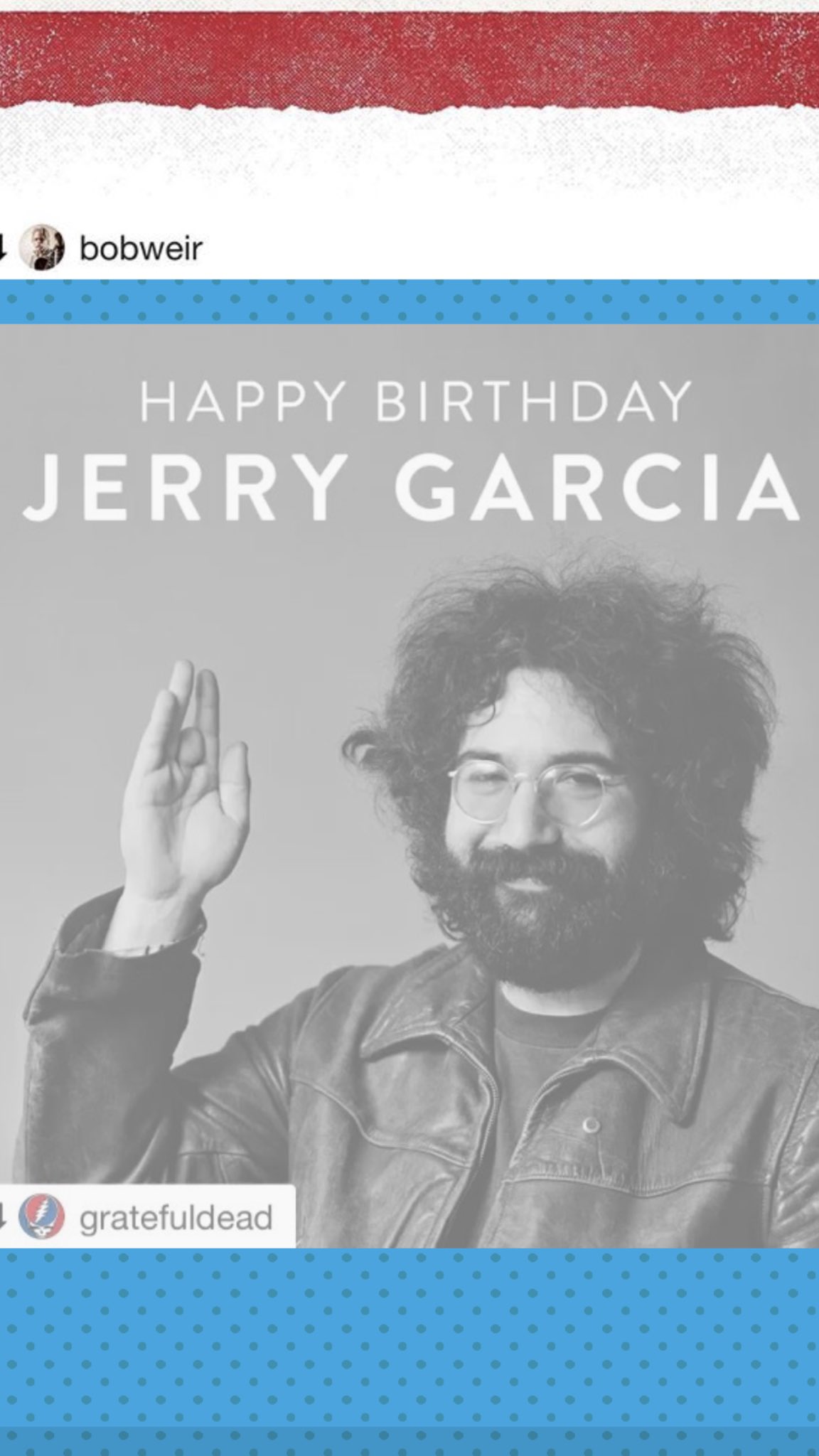 HAPPY BIRTHDAY ELI THERES A REASON Y U R SO SPECIAL ..... THANK U JERRY GARCIA 