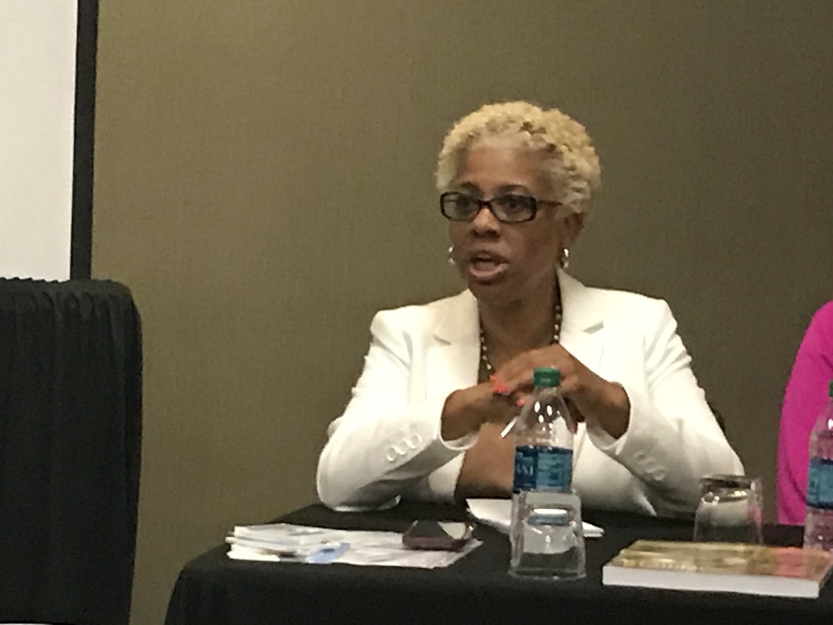 dbprof's tweet photo. @mediaghosts voices concern about the concerted effort to discredit $ silence voices of women & people of color in digital spaces. #AEJMC18 #LLKCenter https://t.co/8oyVyKXg7m