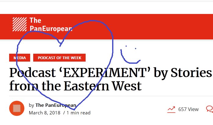 SFTEWpodcast's tweet photo. We just found out today that we were awarded Podcast Of The Week back in March by @the_paneuropean for our episode EXPERIMENTAL! Thank you so much! 😁😍

👉https://t.co/LjTIIMM2ZU https://t.co/mAp6VZOyXe