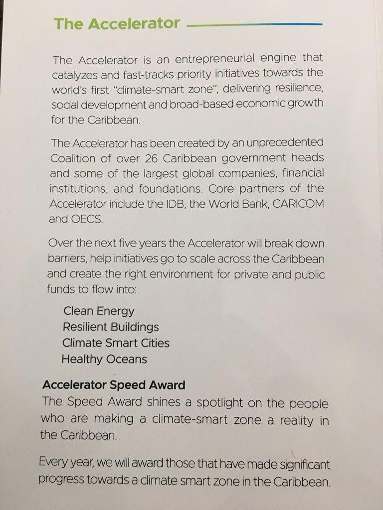 The Caribbean Climate-Smart Accelerator launched as the world’s first #ClimateSmart zone!!! #Today @UWImona #CaribbeanCoalition #CleanEnegy #ResilentBuildings #ClimateSmartCities #HealthyOceans #NewCaribbean #NewJobs 👍🏽 ✅✅✅🇯🇲