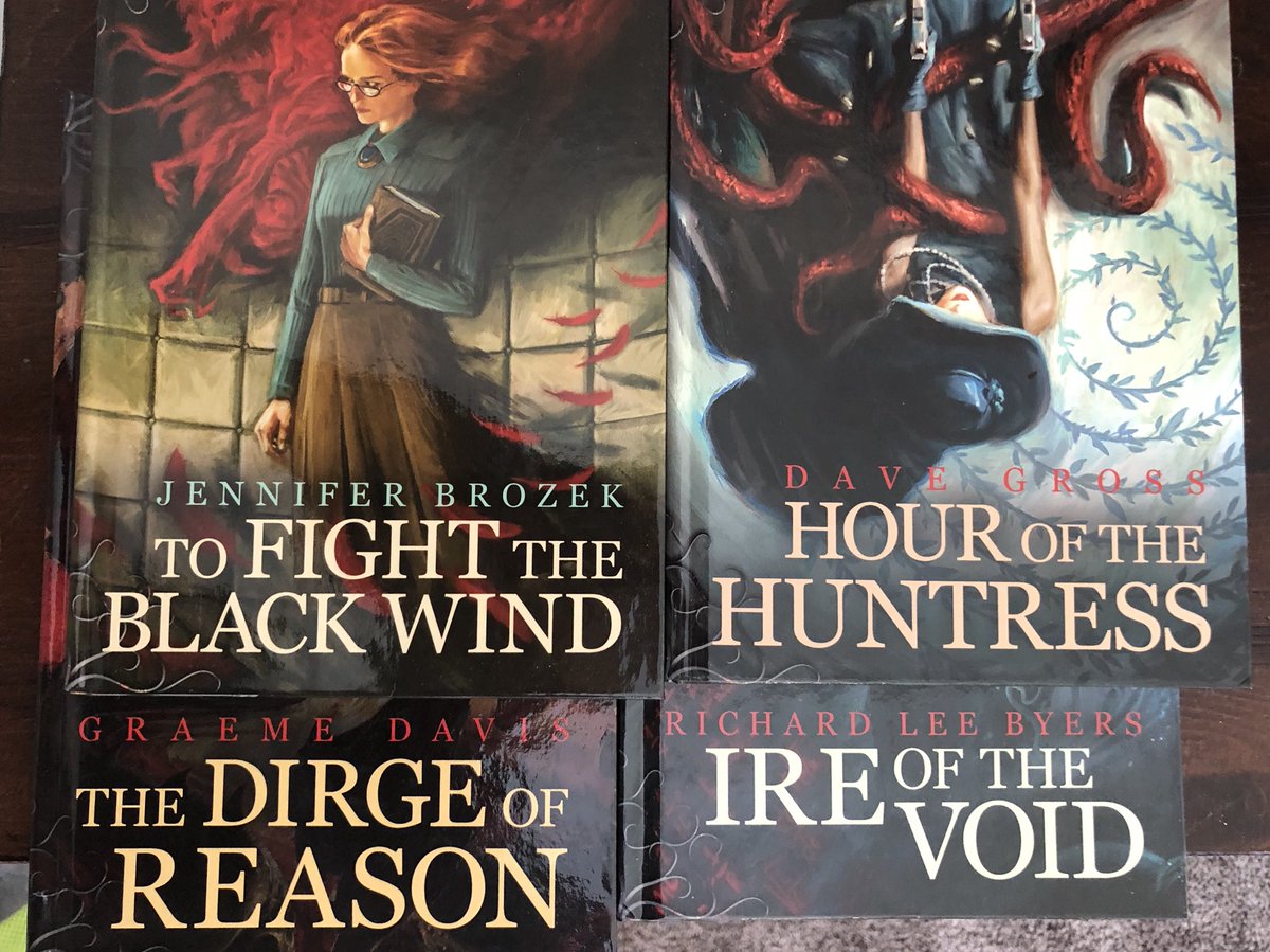 Bought these for the promo cards I guess I should read them. Anyone read these books yet? Good? Bad? Indifferent? #arkhamhorrorthecardgame #ffg