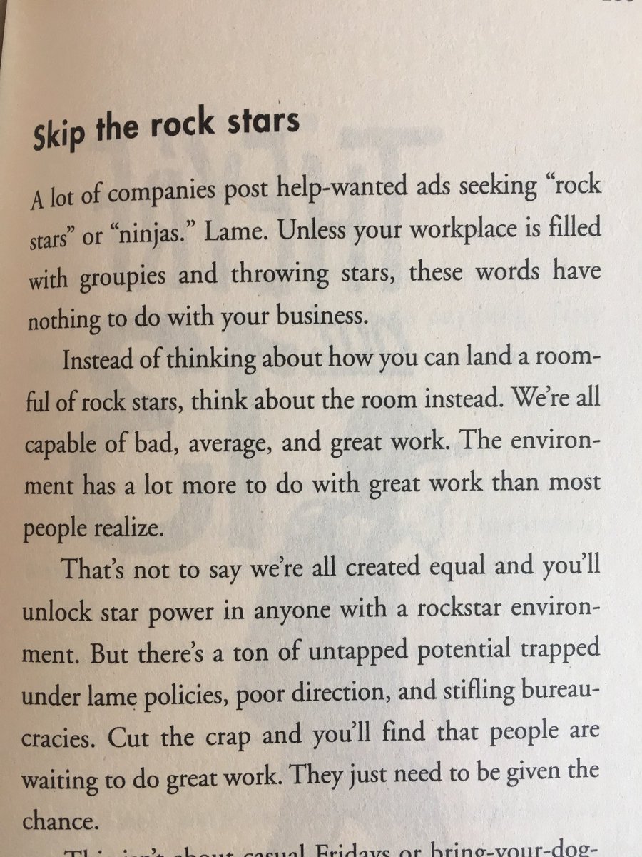 lianna_cb's tweet photo. “Unless your workplace is filled with groupies and throwing a stars, these words have nothing to do with your business” #rework @basecamp 😘🙌🏻🤣👏🏼😊👌🏼 https://t.co/GU1M1ae1jp