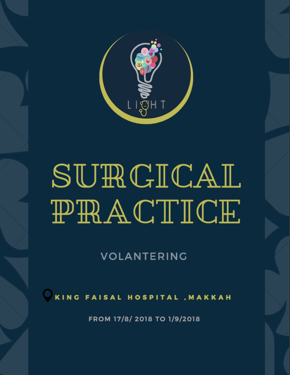 lightmed1's tweet photo. to be surgeon 👩🏻⚕️👨🏻⚕️you should act like that ..
we give you a chance to learn how to be a good surgeon ..
Stay tuned and don’t miss this event with us
Limited seating‼️
#light_team
#surgical_practice https://t.co/wxE2W0U0dA
