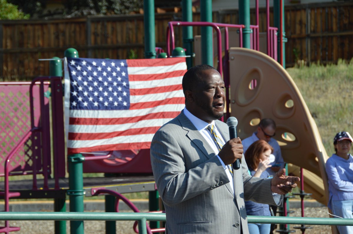 Great first day assembly for <a href="/fce_school/">Fox Creek Elementary</a>.  Awesome school spirit &amp; warm welcoming feeling! Thanks for the visit Dr. Tucker @ttucker1914 and Director Lemieux @amlemieux4!  We love having you as a part of our Crew!  #FCE #DCSDfamily