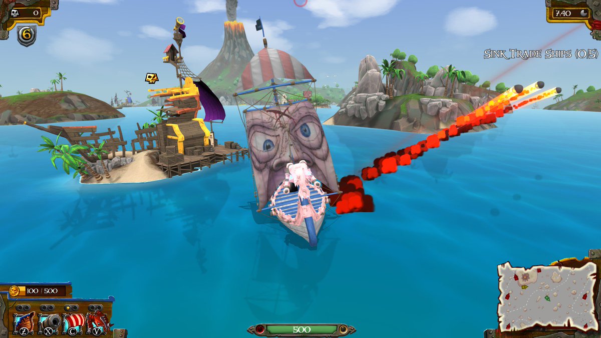 UnearnedB's tweet image. That Friday feeling.... on Thursday! www.unearnedbounty has your #pirate #videogame fix - This ain&apos;t no #SeaOfThieves