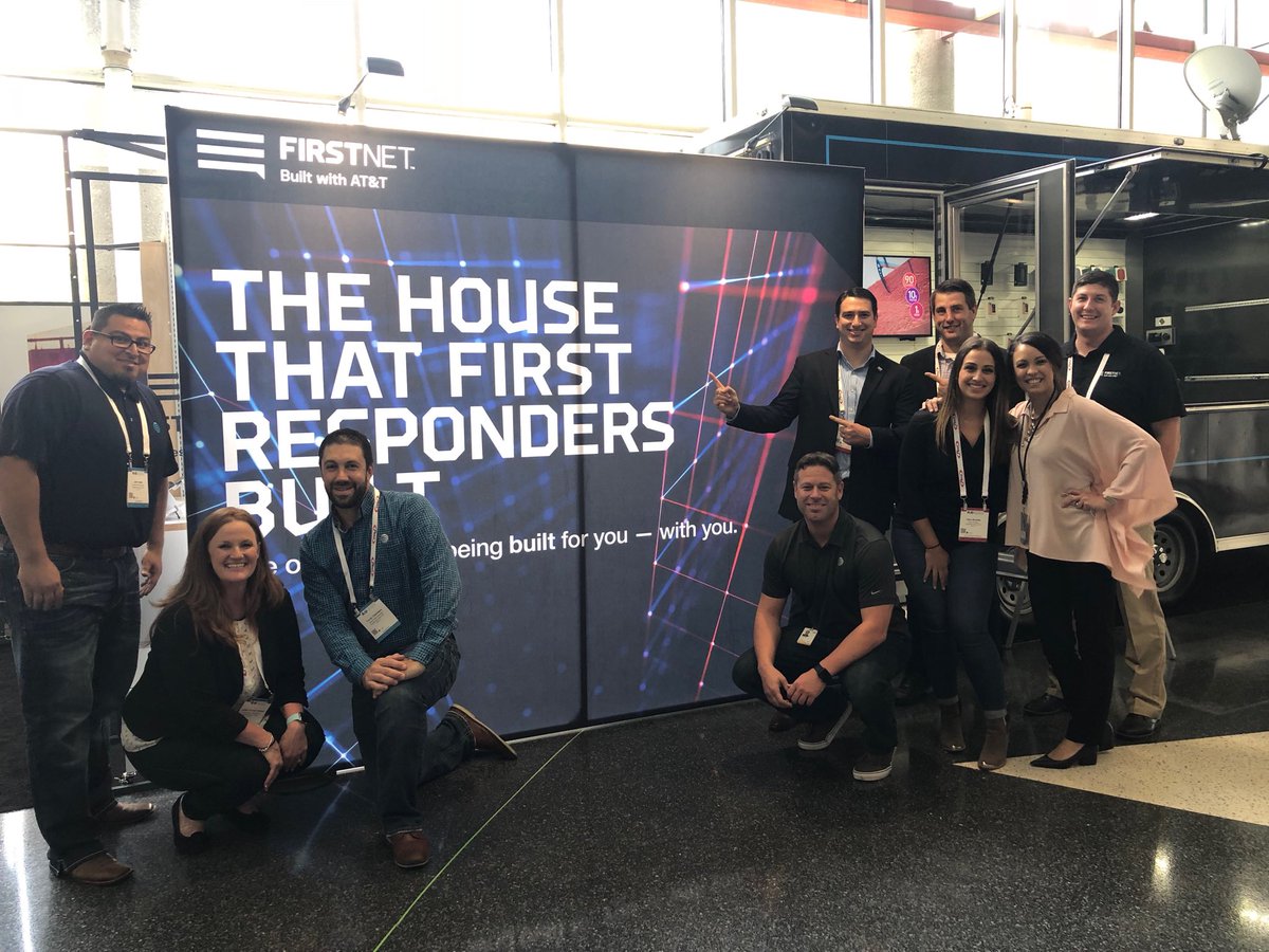 Mobile &amp; Pop Up meet FirstNet!  Great partnership here in Dallas with our mobile and FirstNet team supporting the IAFC conference!  This partnership is going to be critical to grow Subscriber Paid! ⁦<a href="/stevemenard8/">Steve Menard</a>⁩ ⁦<a href="/ia1557/">Doug Clark</a>⁩ ⁦<a href="/NinaS2016/">Nina Mustafa</a>⁩ ⁦⁦<a href="/gigem96r/">Ray Aguirre</a>⁩