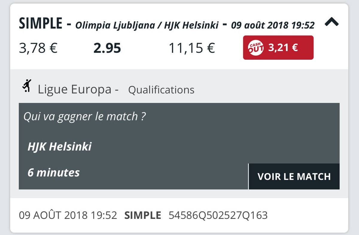 HilsPronos's tweet photo. #ChilsPronos 
#Europa ⚽️

▪️HJK Helsinki @ 2,95 ( 0,10% ) 

#TeamParieur #ParionsSport #NoVIP https://t.co/QI2ylUU3gJ