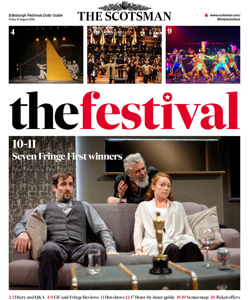 scarletrix's tweet image. In tomorrow's @TheScotsman @scotsman_arts Festival mag, we reveal the first seven winners of our prestigious #FringeFirsts - woohoo! PLUS Q&amp;amp;A with Arthur Smith, 5stars for Siegfried @edintfest &amp;amp;6pgs of @edfringe reviews, inc a lucky 13 shows awarded four stars. Cor!