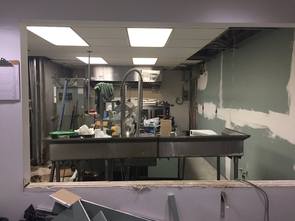 lreidirector's tweet photo. Will the kitchen reno @lrei be done in time for lunch on the first day of school?  🤞 Do you have a favorite lunch?  Want the recipe?  Stay tuned. #iloverosa’stortillasoup. https://t.co/vnAVCMB5bk