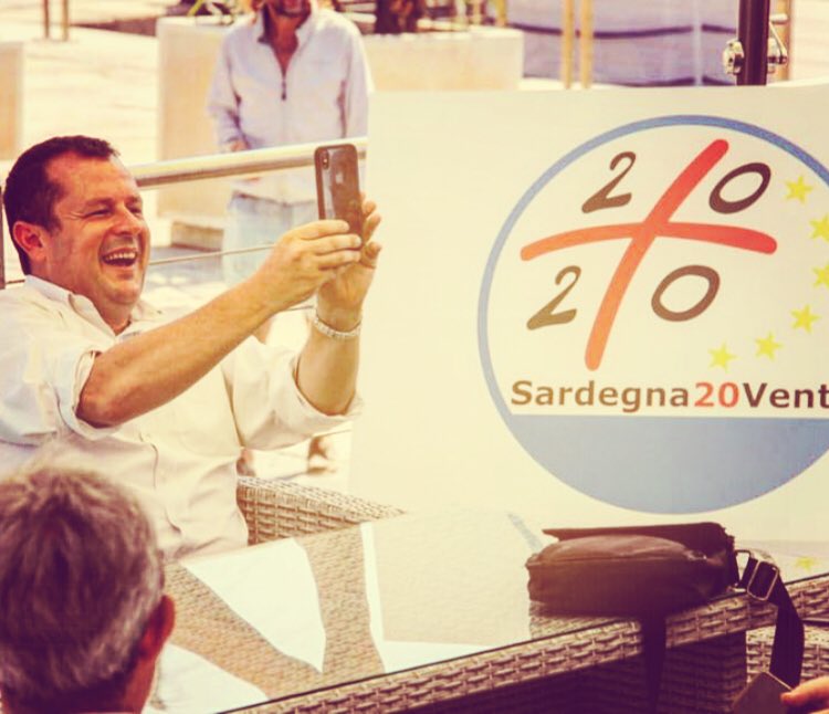 Guardiamo avanti, possibilmente con il sorriso #sardegna20venti #civico19