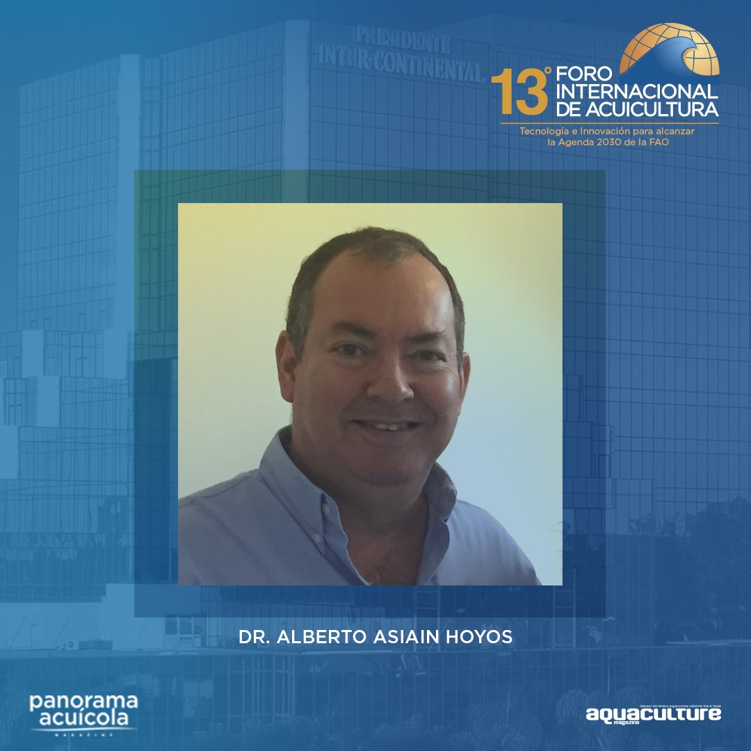 PanoramAcuicola's tweet photo. Dr. Alberto Asiain Hoyos, presente en #FIACUI 2018 con el tema: Estrategias para llevar la tecnología acuícola a las comunidades pesqueras. https://t.co/TCqa7mJrEH