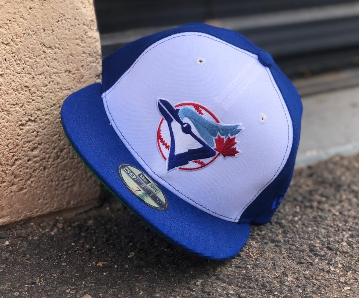 old school blue jays hat