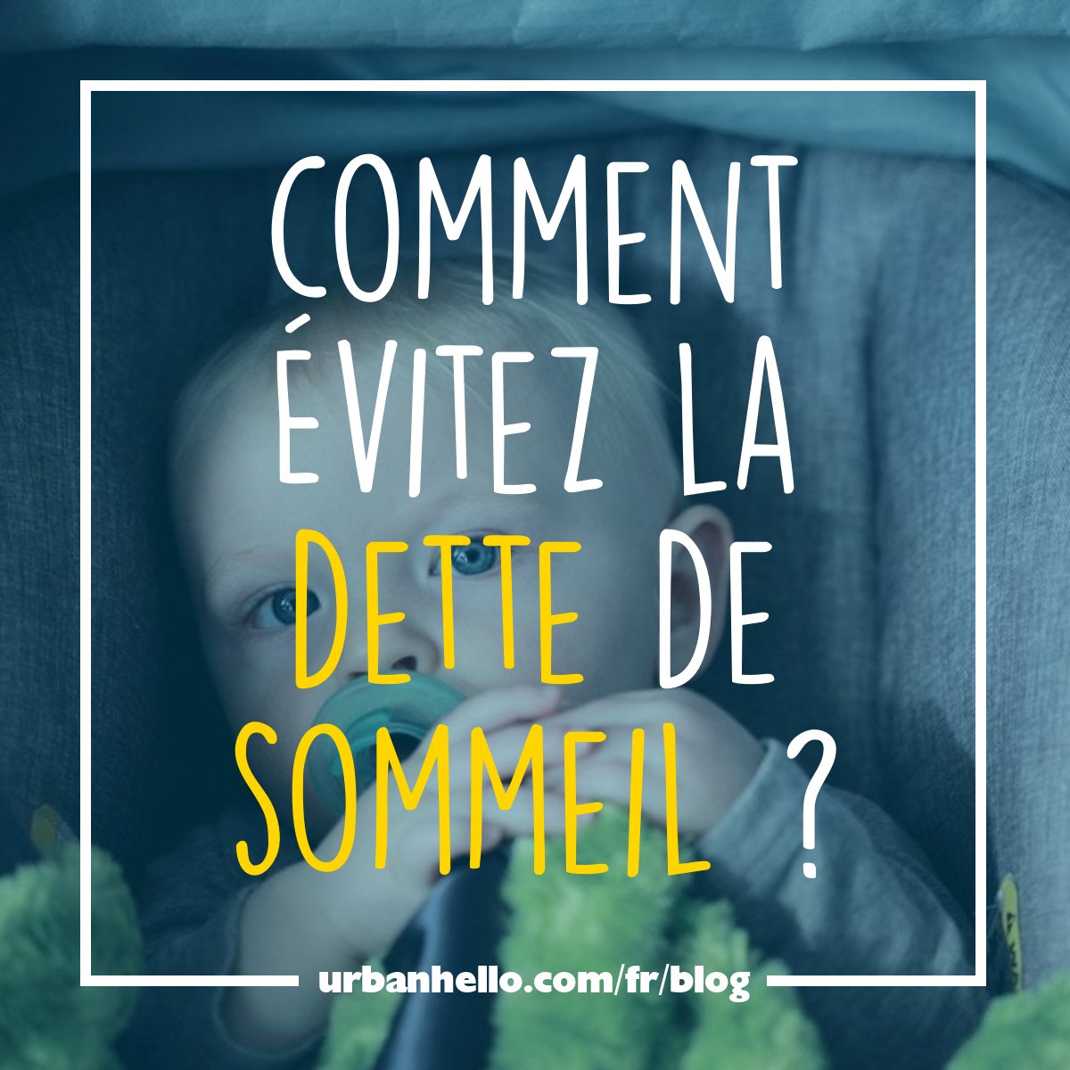 Comment évitez la dette de sommeil ? 👦👶💤

Si votre enfant à accumulé un retard de sommeil trop important, il se peut que celui-ci souffre d’une dette de sommeil.
On vous dit tout dans notre nouvel article : pxlme.me/linXB1Le