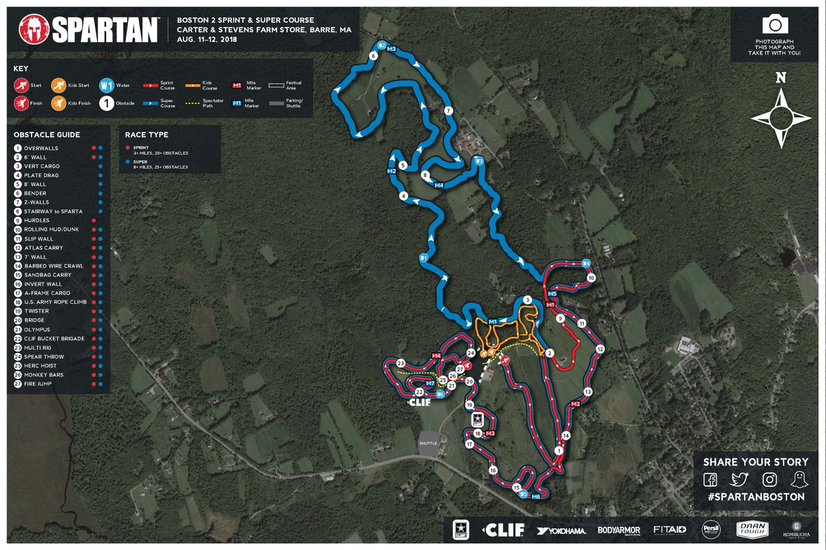 Spartan On Twitter The Maps Are Out Which Race Are You Hitting Up This Weekend Spartanrace Https T Co Goqmgw3asi Boston Spartan Sprint Map 2022