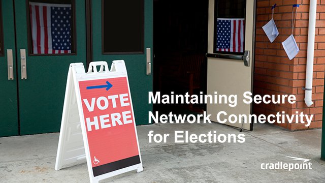 EricssonEnt's tweet image. REGISTER NOW: Nearly $400 million in federal funds is opening up opportunities for election agencies to provide secure, multi-WAN, and cloud-managed pop-up connectivity at polling locations. Join our live webinar on Aug. 23. bit.ly/2OlRlWq #ElectionSecurity #ElectionTech