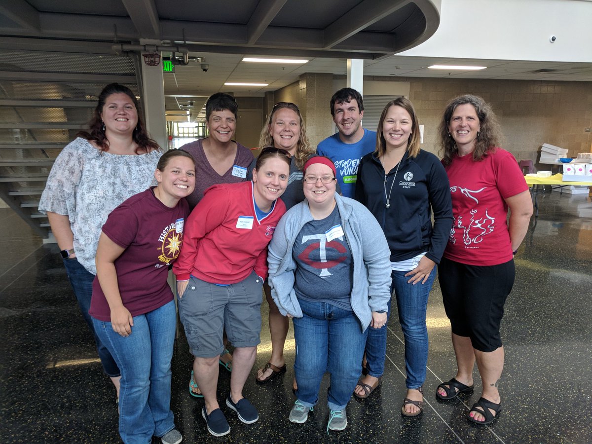 sebastian_teach's tweet photo. Apollo crew representing at @Schoology today! @Dralj1 @ISD742 #SchoologyConnectMN #742proud https://t.co/afOlTLXNzN