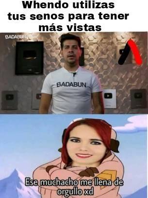 mrgraso's tweet photo. Aprendió de la mejor
.@VictorGOfficial 
.@BadabunOficial 
#Badaboobs #Badabots https://t.co/jSSBaiNgiE