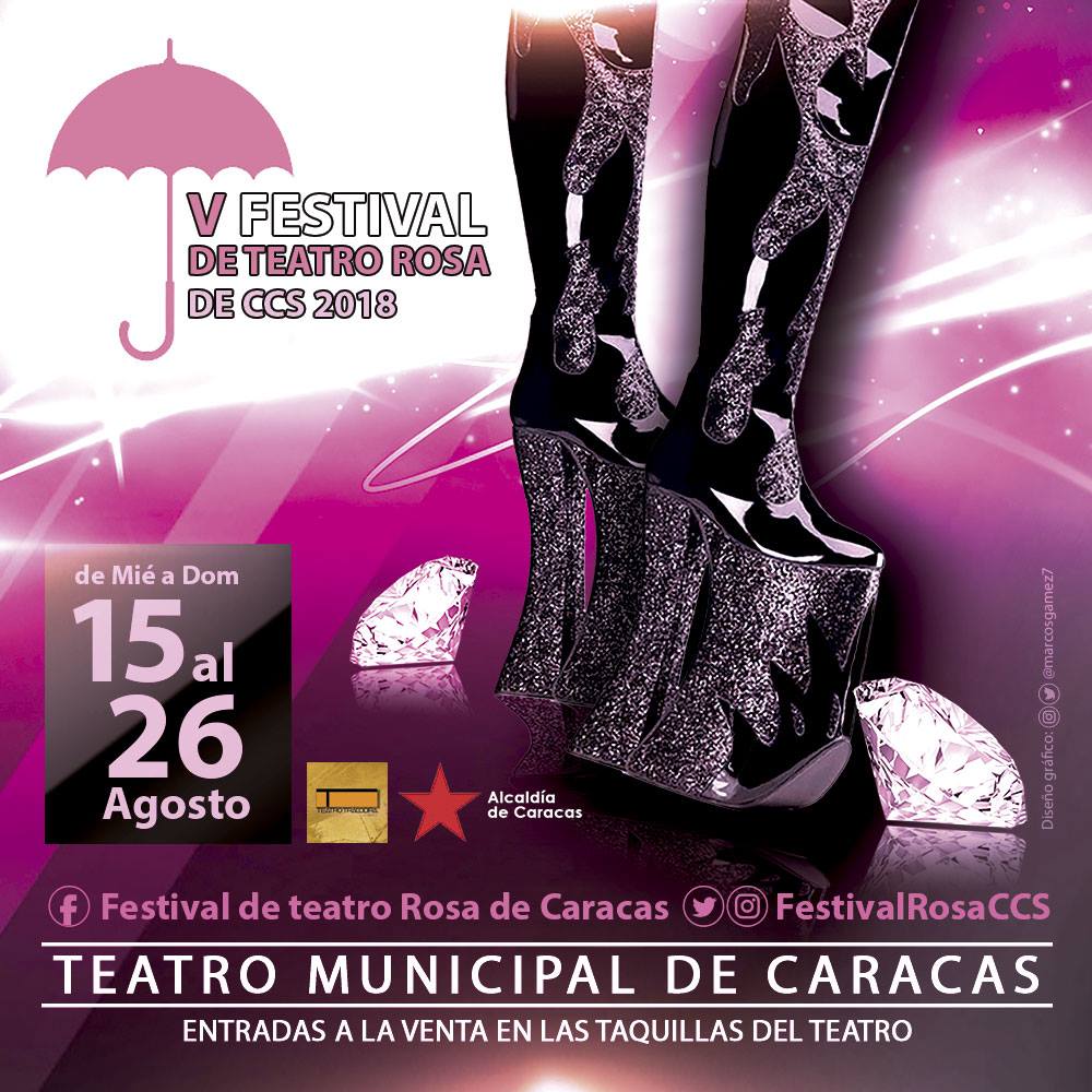 VTVcanal8's tweet photo. Disfruta a partir del miércoles 15 hasta el domingo 26 de agosto del presente año, del Festival de Teatro Rosa en el Teatro Municipal de Caracas
https://t.co/GCIXju5BzY

#IndígenasConMaduro https://t.co/aarDLQlRiI
