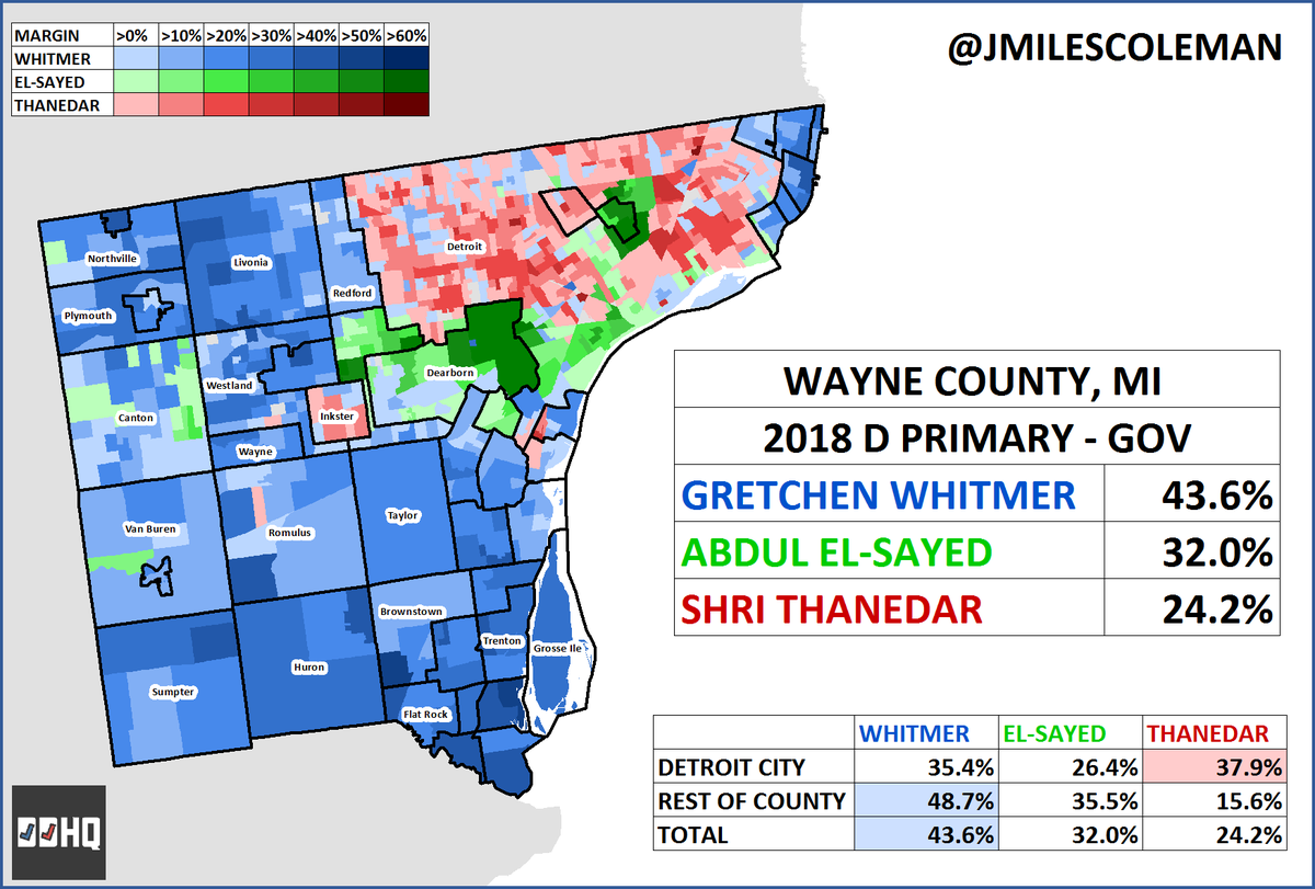 Niraj Warikoo on Twitter "Election results show Shri Thanedar won