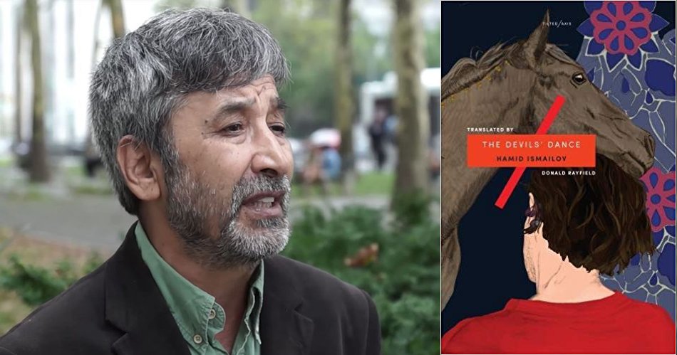 The_Millions's tweet image. Uzbek novelist and poet Hamid Ismailov tells his country's literary history in 'The Devil's Dance', a fictionalized re-imagining of a real-life author who was imprisoned under Stalin: themillions.com/2018/08/poetry…