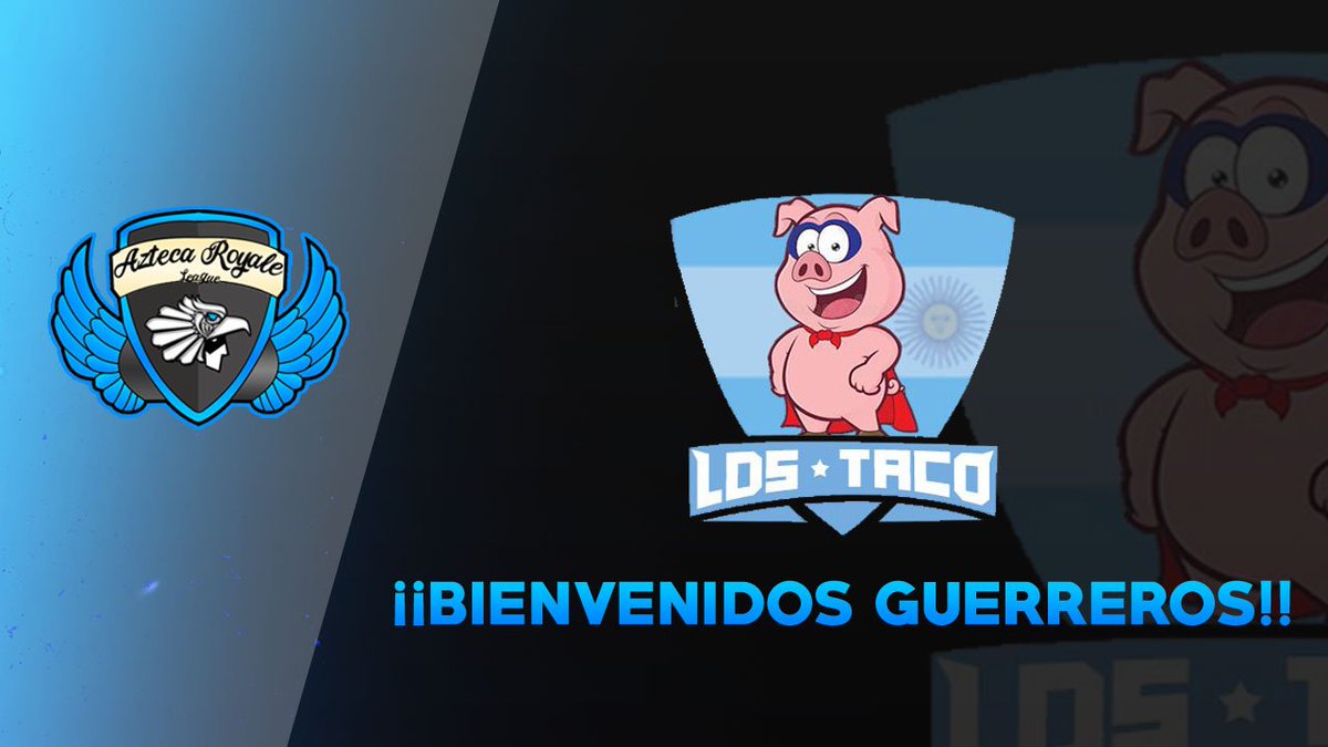 🔵Le damos la bienvenida al equipo  24/32 inscrito en la AztecaRoyaleLeague🔵

🔰Ellos son @LDS_ARG1

País:Argentina