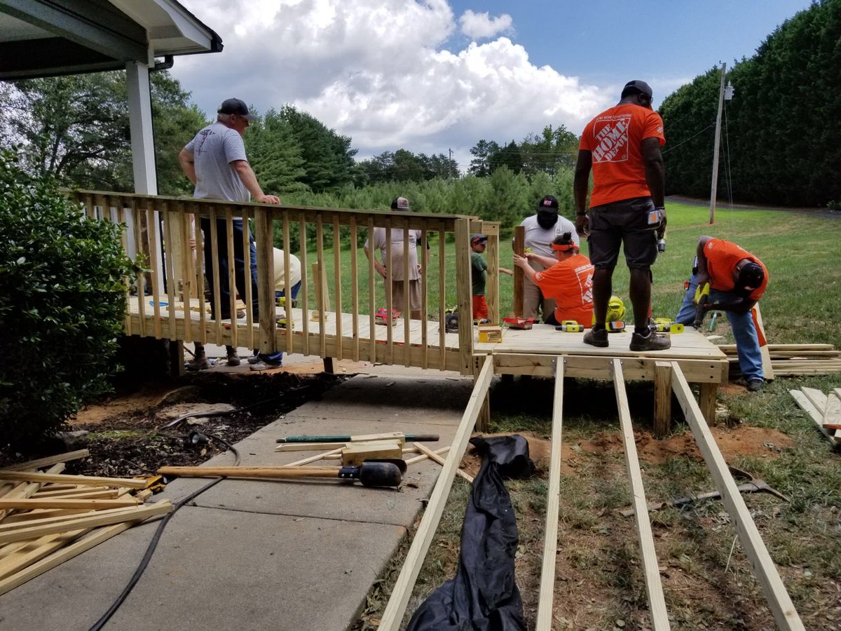 LamarHall11's tweet photo. Another great successful team depot ramp build absolutely love doing it!!!
The difference we make in people lives such a blessing to be apart of!!!
#3606
#thegashouse
#doingmoreforourveterans
#doingmoreforthecommunity https://t.co/ZkMB2Cnkqc