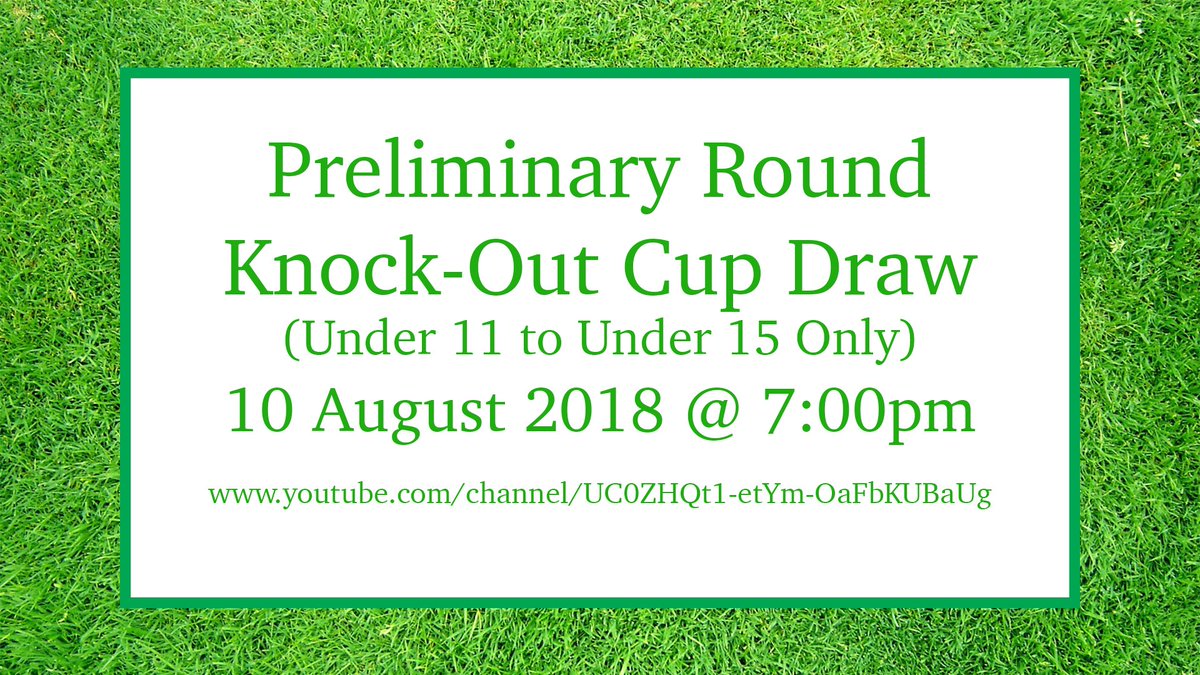 keithp1955's tweet photo. CUP DRAW
A sure sign the season is getting closer, tomorrow night from 7.00pm you can watch the preliminary round draw for the Knock Out Cup at Under 11 to Under 15
Just follow the link
https://t.co/RLvh0lP7hu https://t.co/rxP4YzwlvW