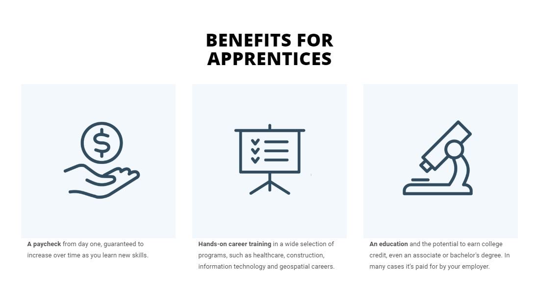the_cwdc's tweet image. Whether you’re just starting your career or looking to make a switch, #apprenticeships can help you achieve your personal and professional goals. Explore how at ApprenticeshipEvolution.com. #ApprenticeshipEvolution