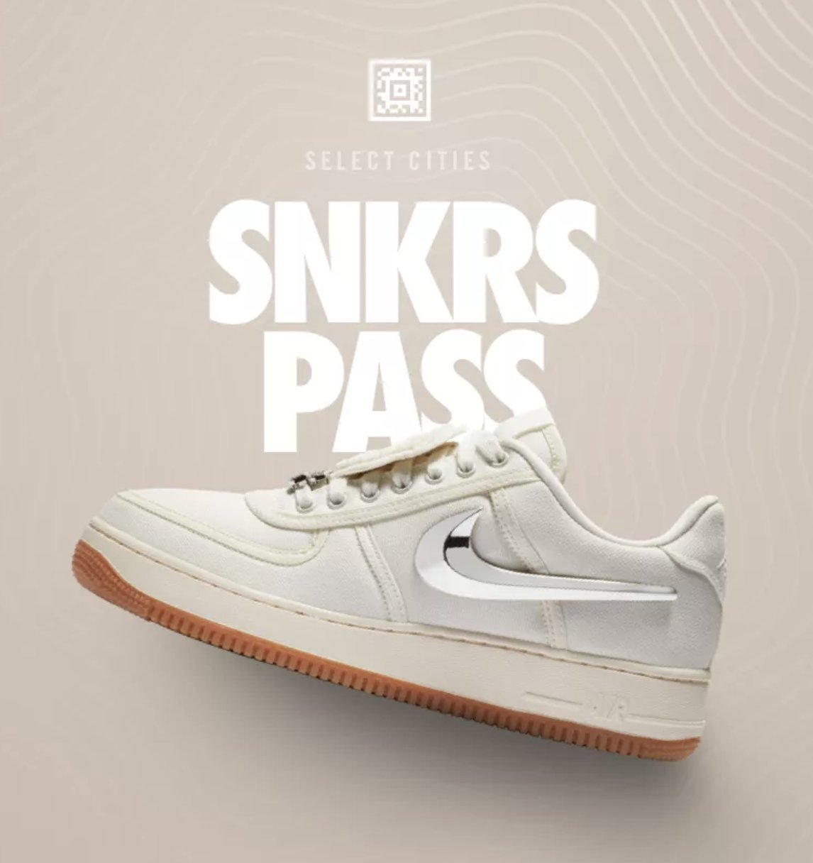 snkrs pass travis scott