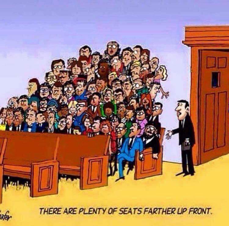 VinnieMacIsaac's tweet image. Why why-why much church member be like this. So true, and totally frustrating! 
#backrow #backpew #churchlife