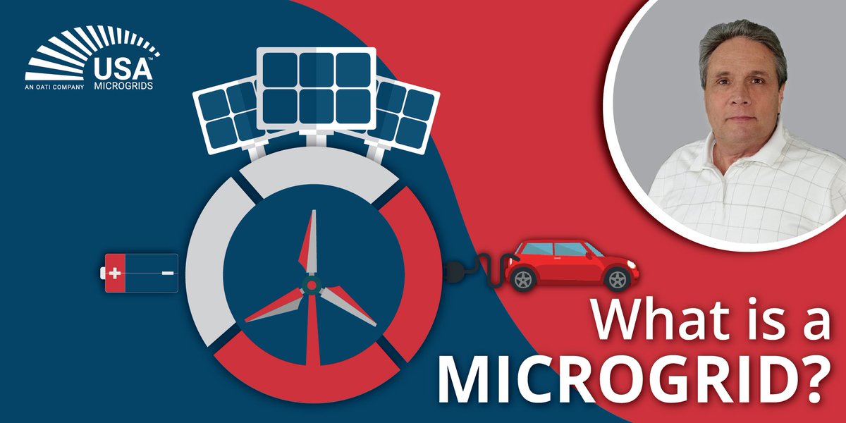 USAMicrogrids's tweet photo. BLOG: What are #microgrids and how do they relate to Distributed Energy Resources? Steve Sendele of USA Microgrids answers these questions as he dives into the complex electric distribution #grid. Read his blog here: https://t.co/iDheUpNGQb #DERs https://t.co/jmnI9V2eCs
