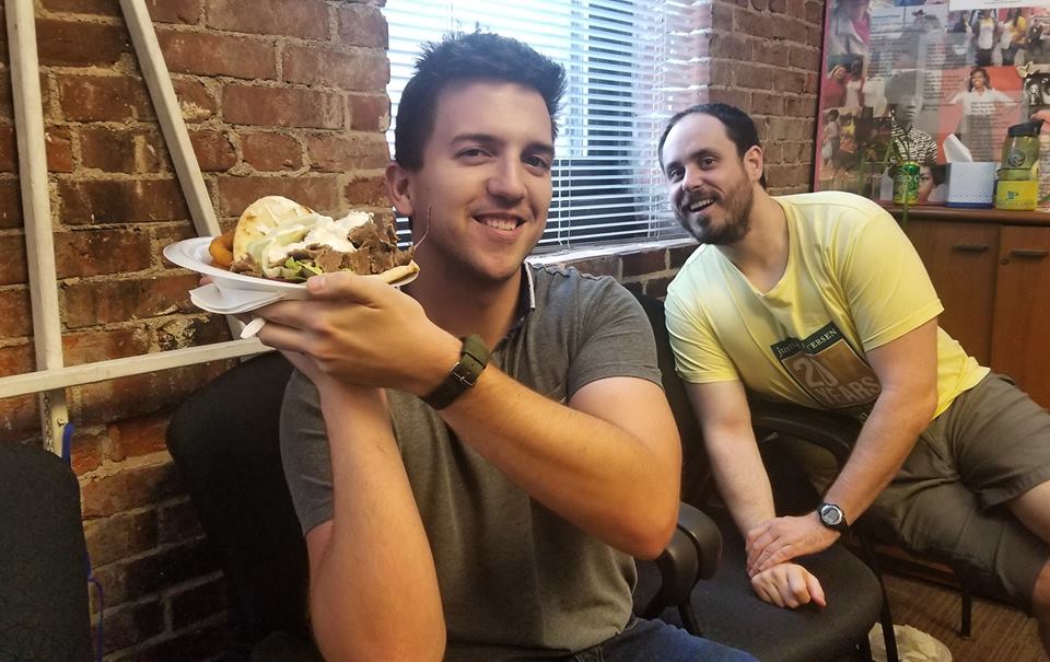 justinepetersen's tweet photo. For our monthly staff meeting, JP engages one of our client caterers to feed our growing JP family. This month, Yapi Mediterranean Subs and Sandwiches prepared a delicious #gyro spread and we are so excited to feast!
#supportlocal #smallbiz #JPclient #JPfamily #JPculture https://t.co/avtL9KQpw2