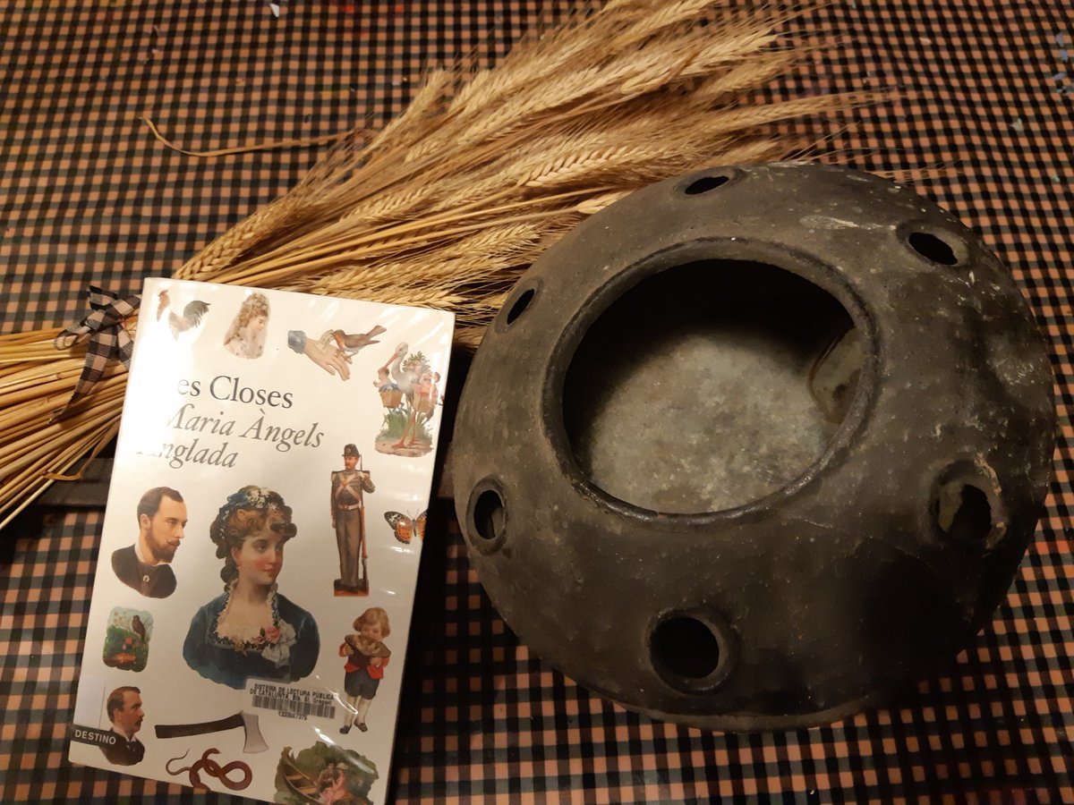 mforroy's tweet photo. Llegint #LesCloses de @MAngelsAnglada et retrobes amb expressions que et remeten a la llengua dels avis, i revius episodis, escenes familiars i objectes quotidians en el món de pagès que et porten una certa nostàlgia...
#llegimiensagrada #lletresalestiu
@MVilallonga https://t.co/CrCSX3hqoW
