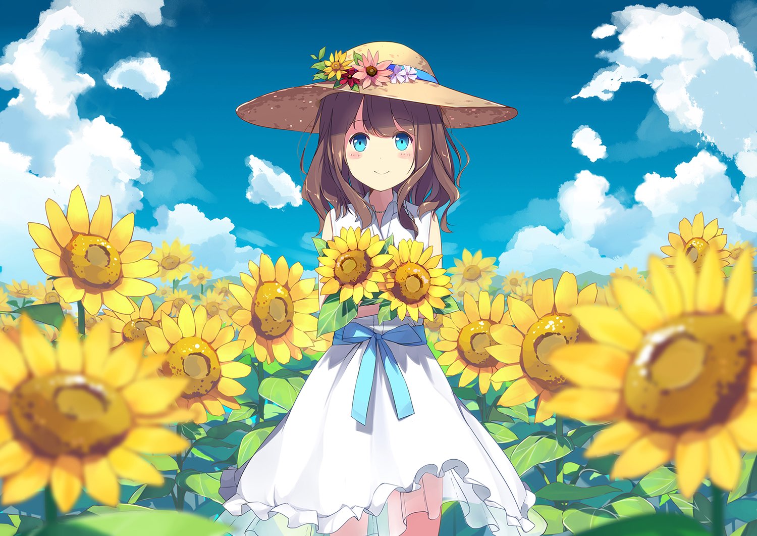 ニコニコニュース 麦わら帽子をかぶったお嬢さんたちのイラスト集17枚 帽子の日 T Co Wz8slulbnn T Co Ih8drh0q Twitter