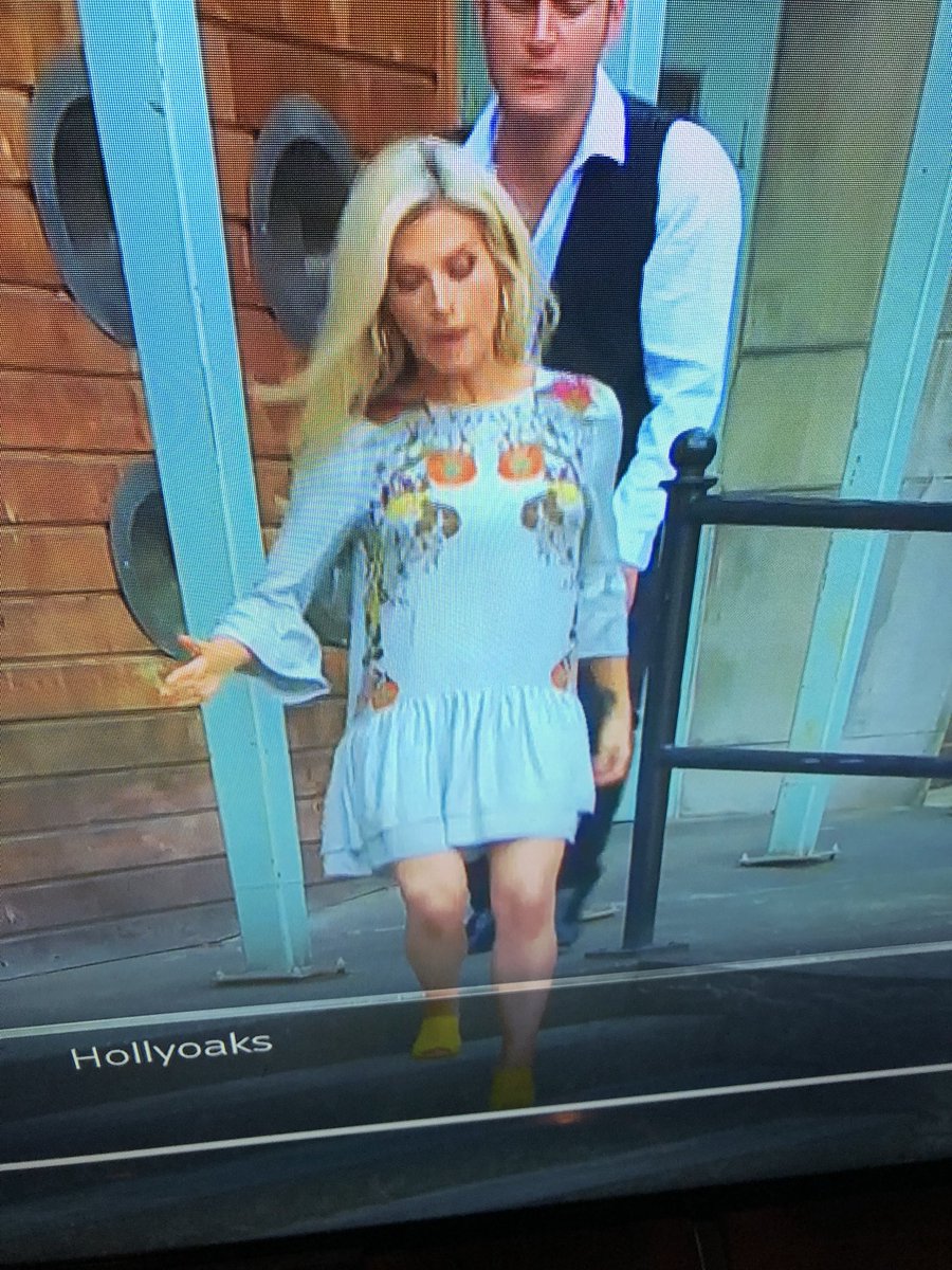 Clarkey40's tweet photo. @Hollyoaks anyone know where Mandy’s dress is from? https://t.co/FvOoDeUomf