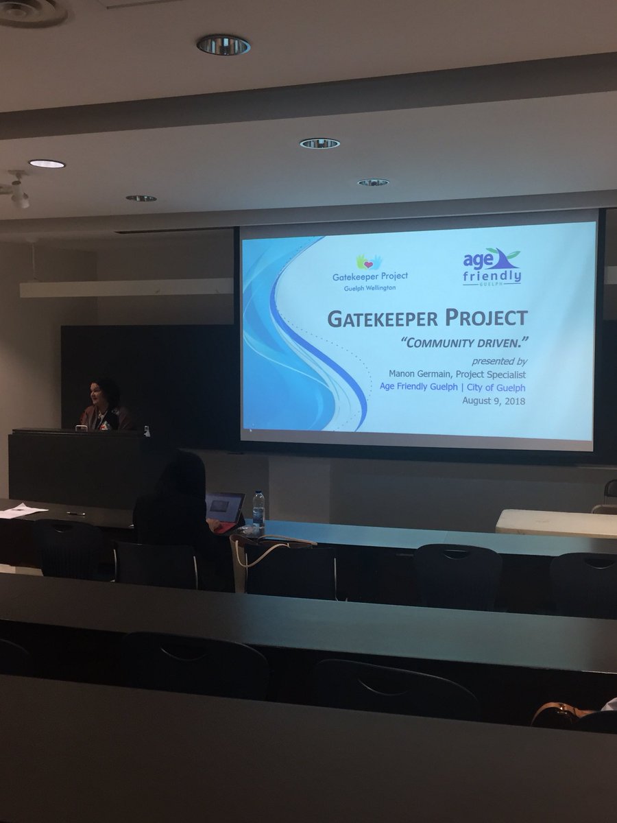 rchurchyard_'s tweet photo. Feeling like a proud #Guelphite hearing @manon_germain present on @GWGatekeeper &amp; #AgeFriendlyGuelph at #ifaTO2018

Keeping vulnerable seniors safe, one gatekeeper at a time. https://t.co/PooFVeWtNU