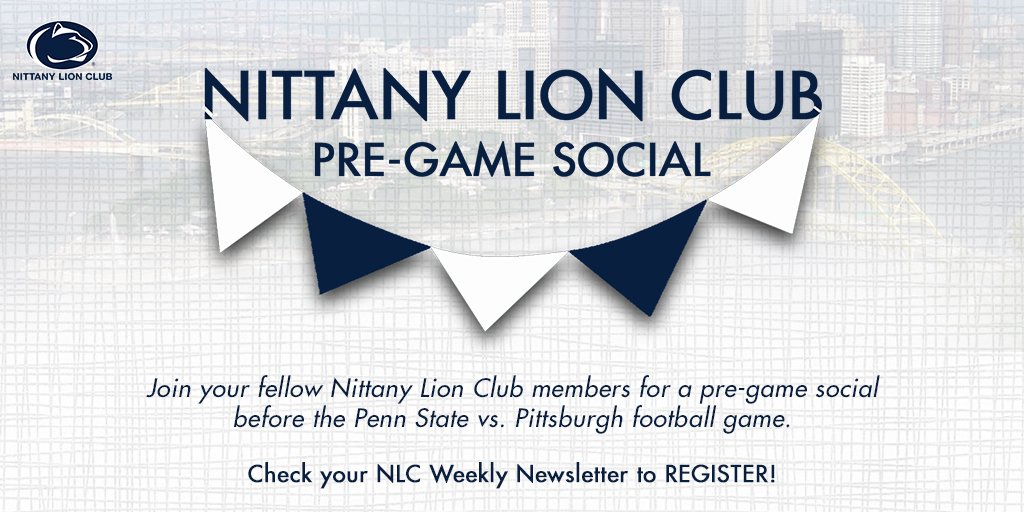 nittany lion club on twitter be sure to check your inbox for your