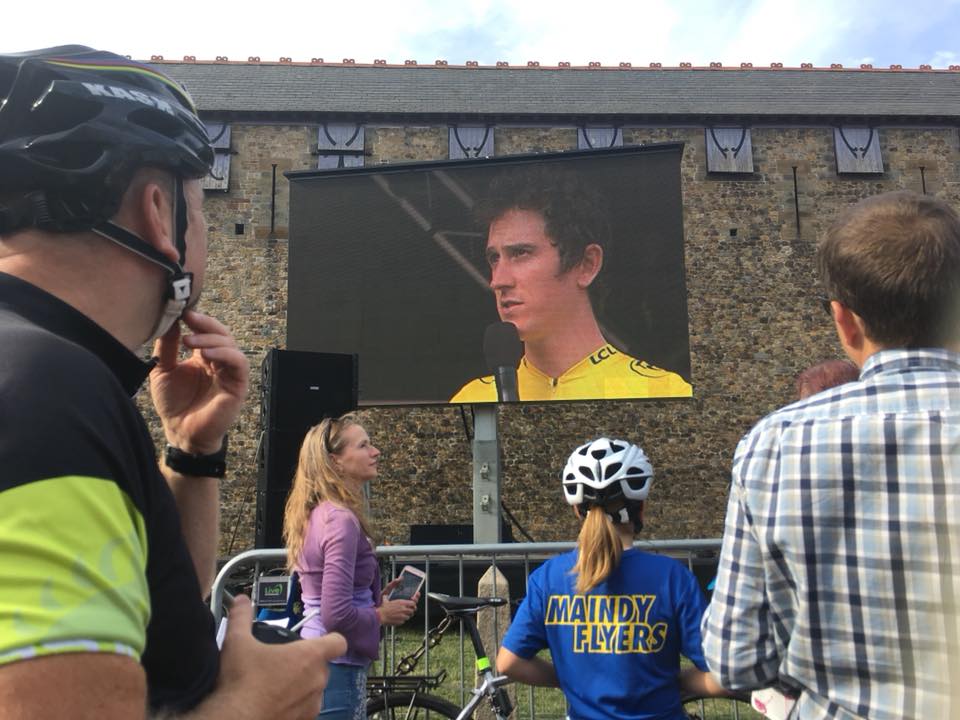 WelshTester's tweet image. #WelcomeHomeG a photo I took earlier out side Cardiff castle, the girl in the foreground is wearing the club Jersey where Geraint started out as a young lad.@BBCWales