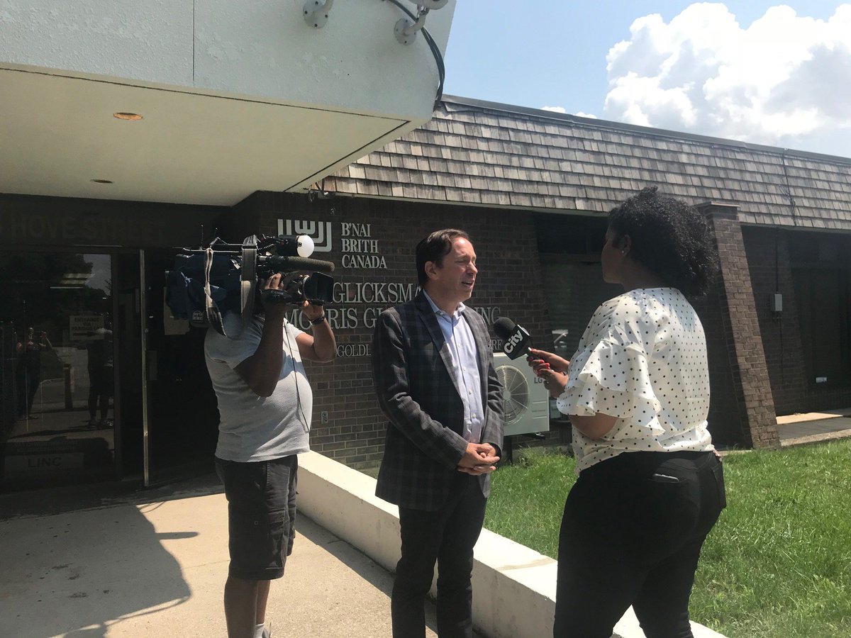 bnaibrithcanada's tweet image. Tune in to @CityNews tonight at 6 p.m. EST for an interview with our CEO @MichaelMostyn about Saturday's hate rally in Toronto. @CityFaizaAmin