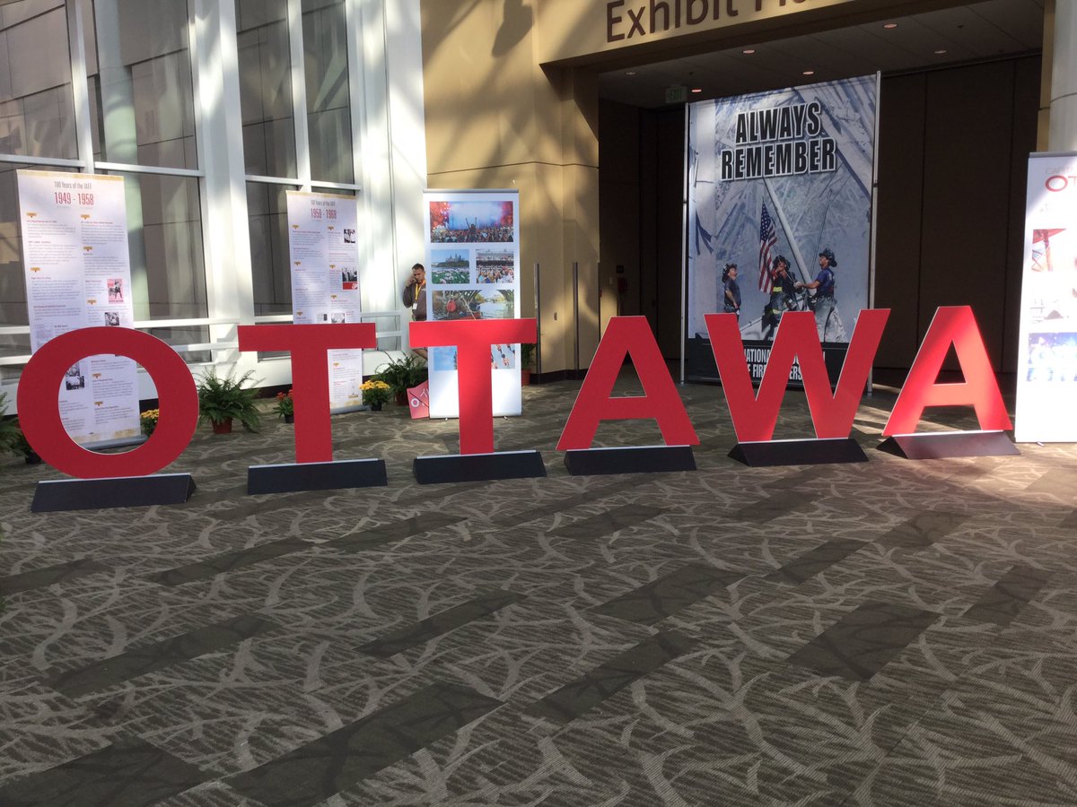 IAFFofficial's tweet photo. The 2022 #IAFF convention will be hosted in Ottawa! @IAFFCanada https://t.co/TUVAzgLNsP