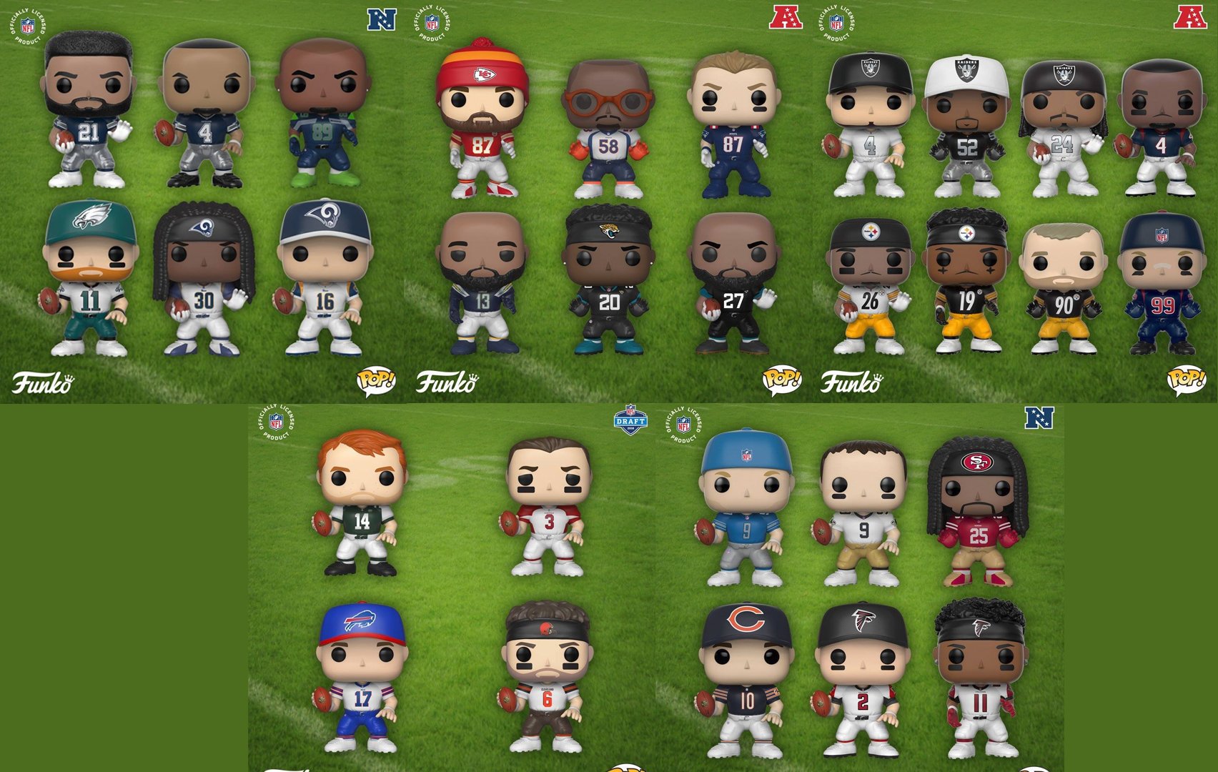 Funko pop nfl 2018 sales