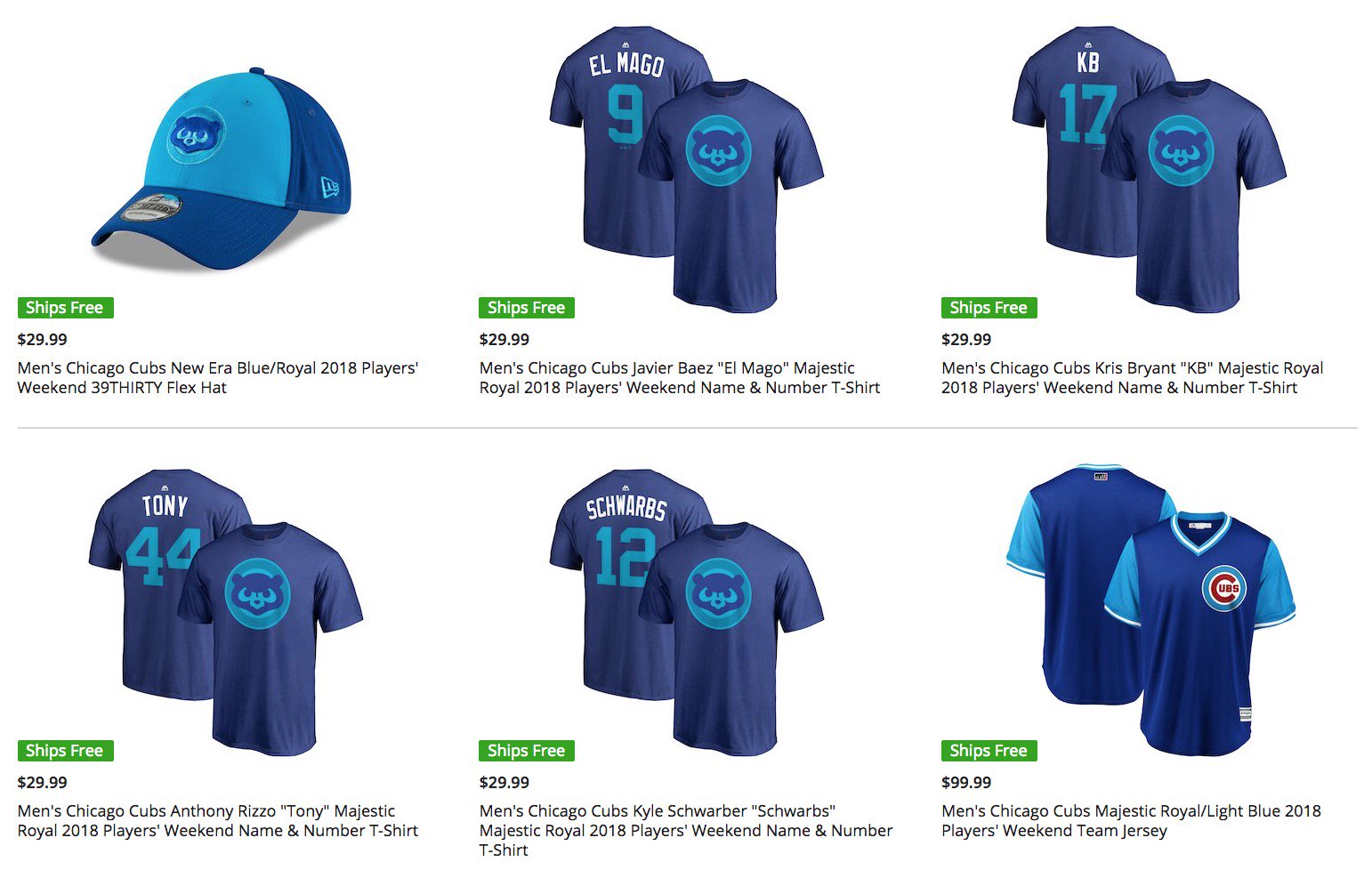 Bleacher Nation on Twitter "Players Weekend gear just showed up at the