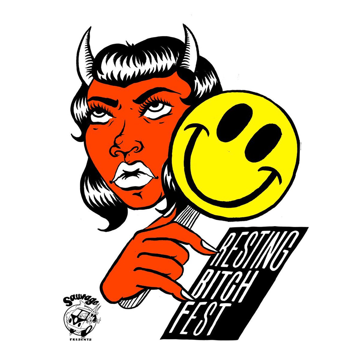 RESTING BITCH FEST: Coming to a <a href="/HOTELHOTBURRITO/">Hotel Hot Burrito</a> near you. 4.20.19 with help from our pal <a href="/CovertCuriosity/">Covert Curiosity</a>. Artwork: Billie Buck Posters