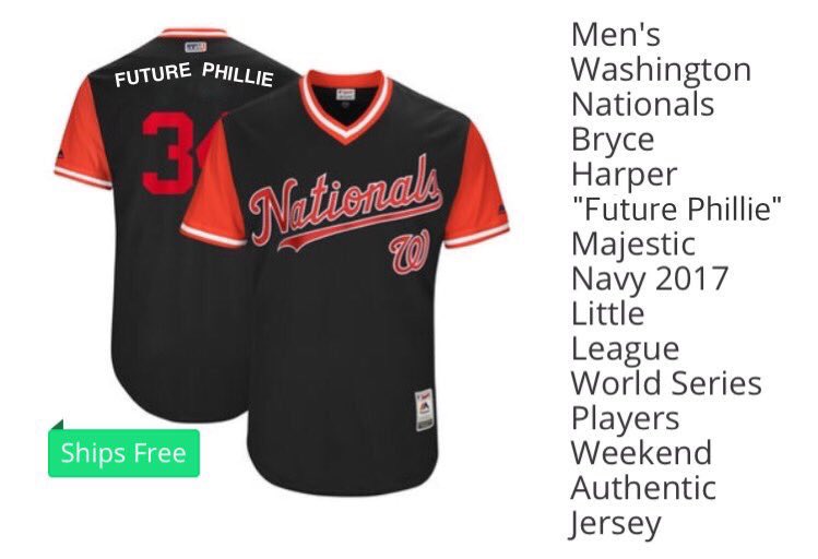 bryce harper jersey phillies