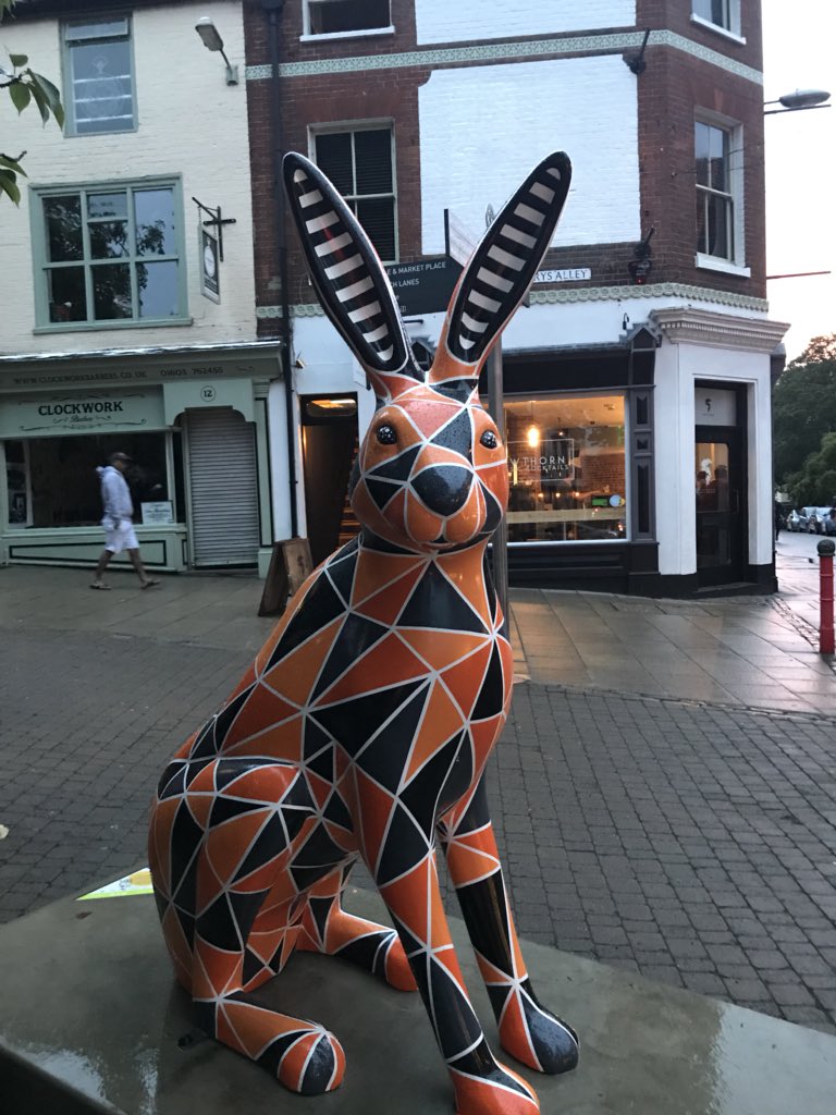 Hoppy Thursday night my fellow  hare friend #ggh18 #breakcharity