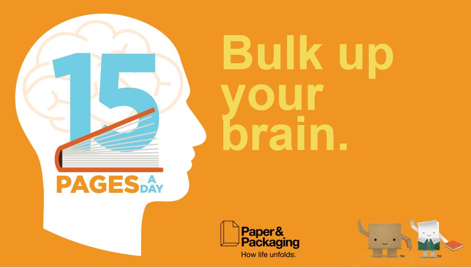 BoisePapers's tweet image. Join @HowLifeUnfolds and bulk up your brain by taking the pledge to read #15Pages A Day. Learn more here: howlifeunfolds.com/15pages/