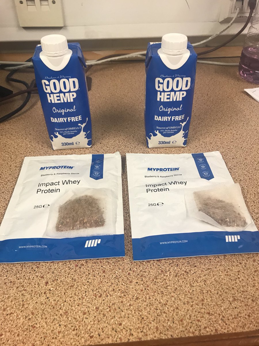 Interesting gifts from a guest (it’s usually chocolates) after a good chat for an hour about health and well-being, how very thoughtful me and Ruth are looking forward to these in the morning 🥛☕️ #healthiswealth @Mercedes_tweet <a href="/wanny_8/">Mark Wanless</a> <a href="/NewboldElaine/">Elaine Newbold</a>